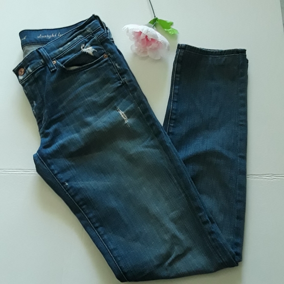 7 For All Mankind Straight Leg Sequined jeans, 29 - Picture 1 of 8